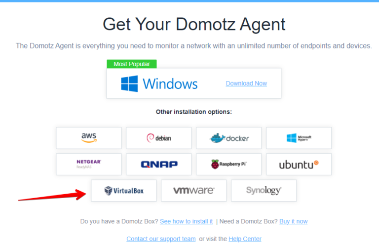 Installing Domotz Network Monitoring System On Virtual Box