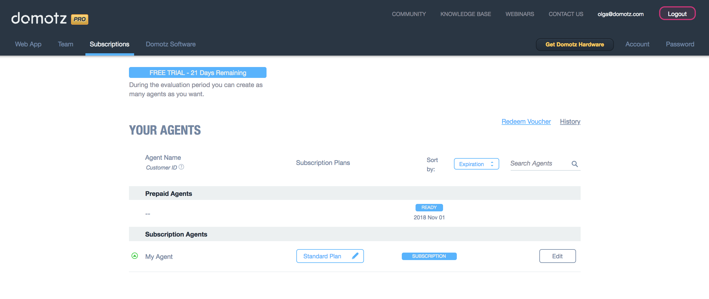 Account Management and Subscriptions screenshot 11