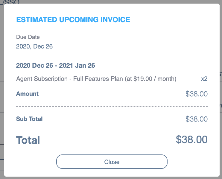 Account Management and Subscriptions screenshot 4 updated