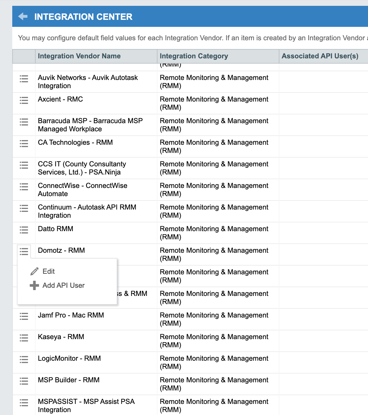 Domotz Autotask Integration screenshot 3