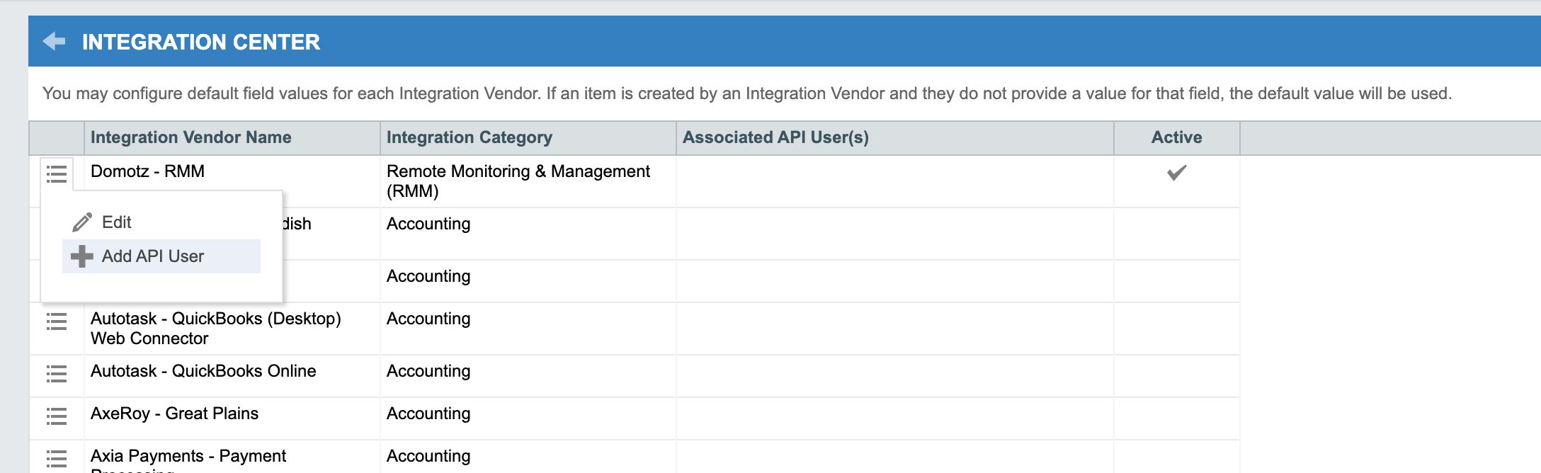 Domotz Autotask Integration screenshot 5