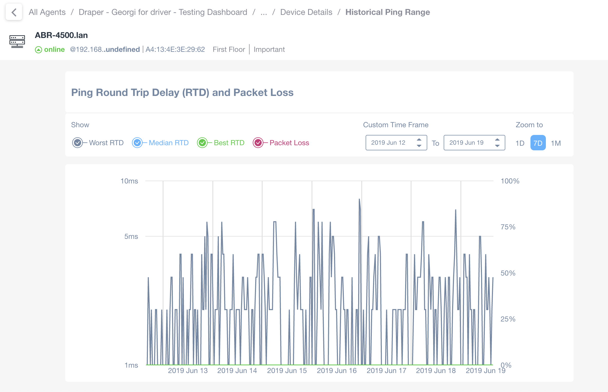 Device management Overview screenshot 19