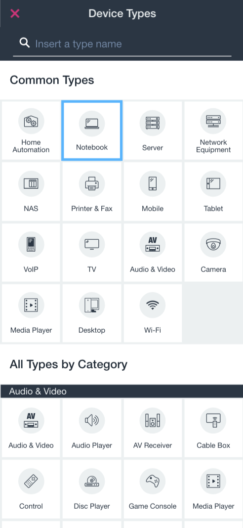 Device management Overview screenshot 4