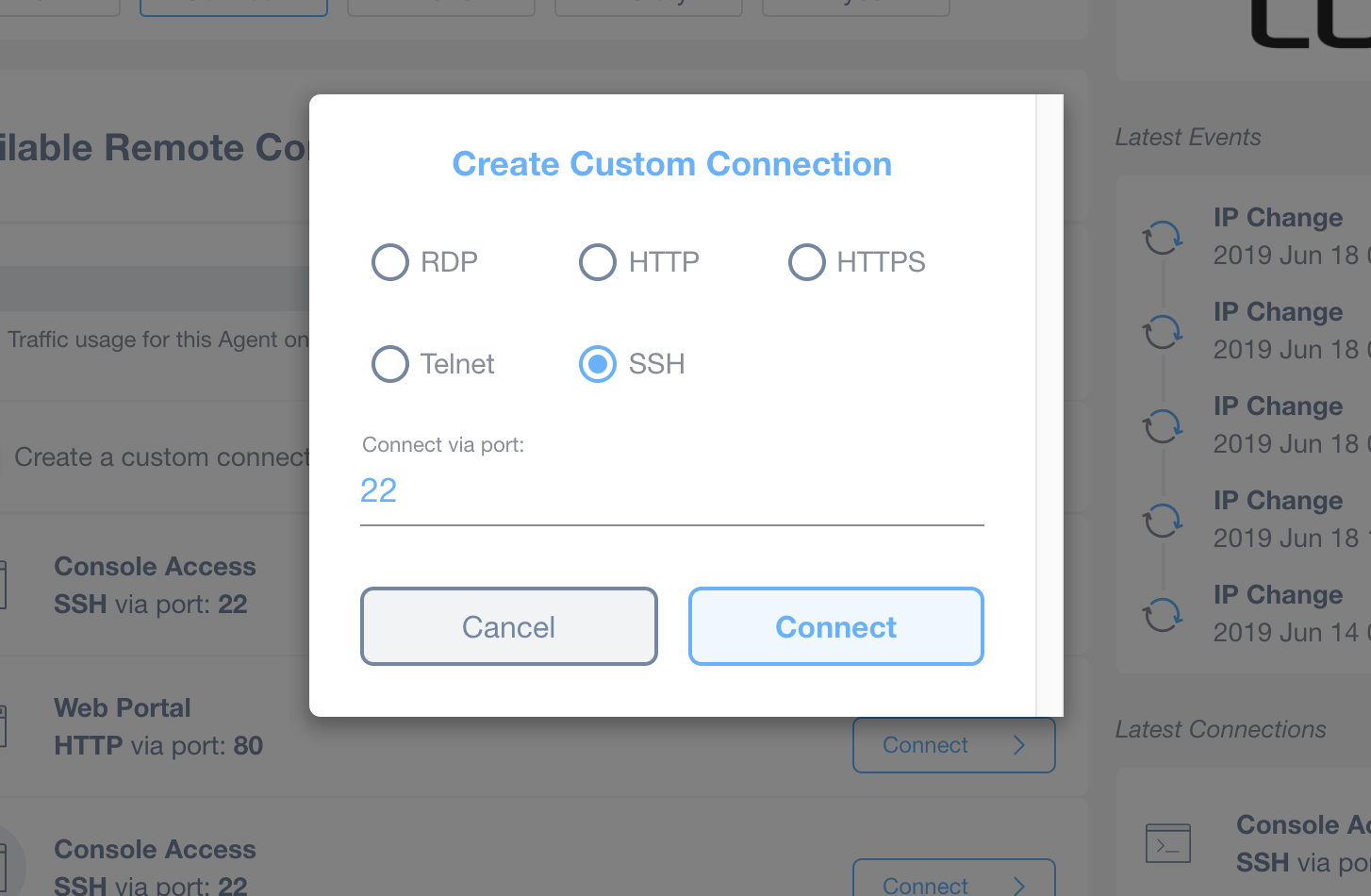Remote Connection- HTTP:S, RDP, Telnet, SSH, TCP Tunnels screenshot 2
