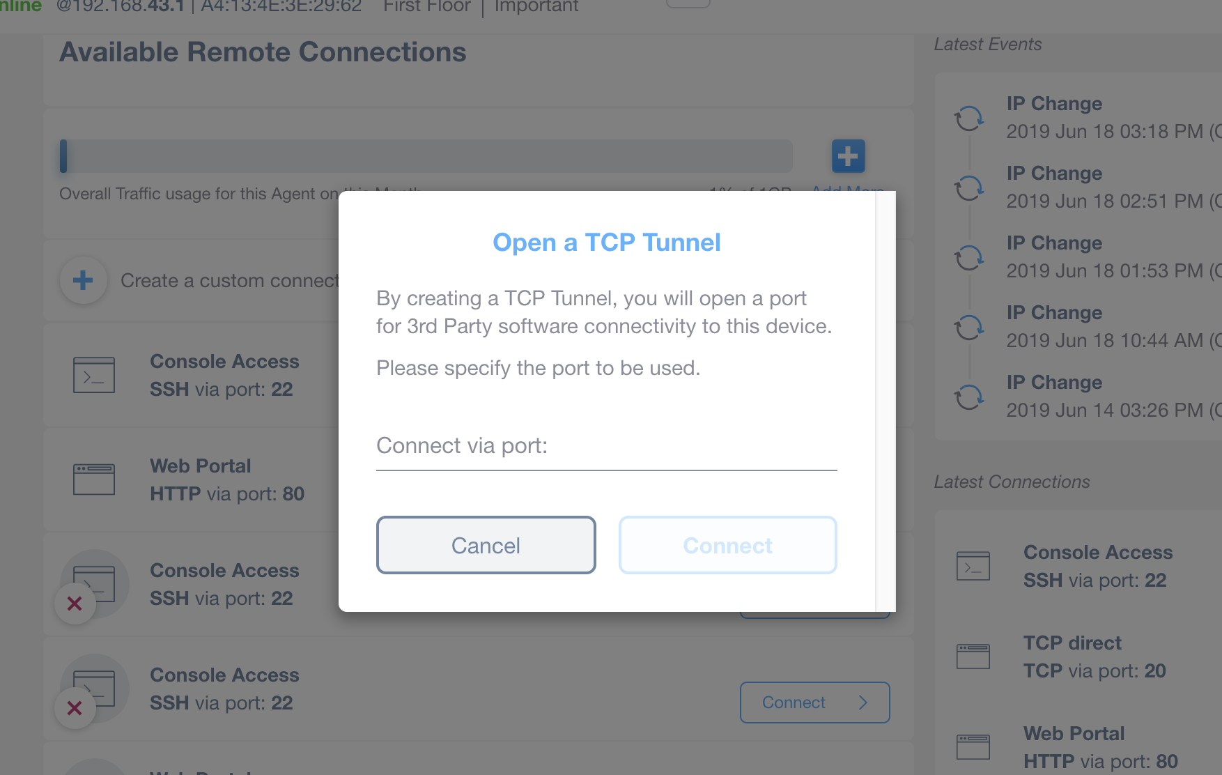 Remote Connection- HTTP:S, RDP, Telnet, SSH, TCP Tunnels screenshot 3