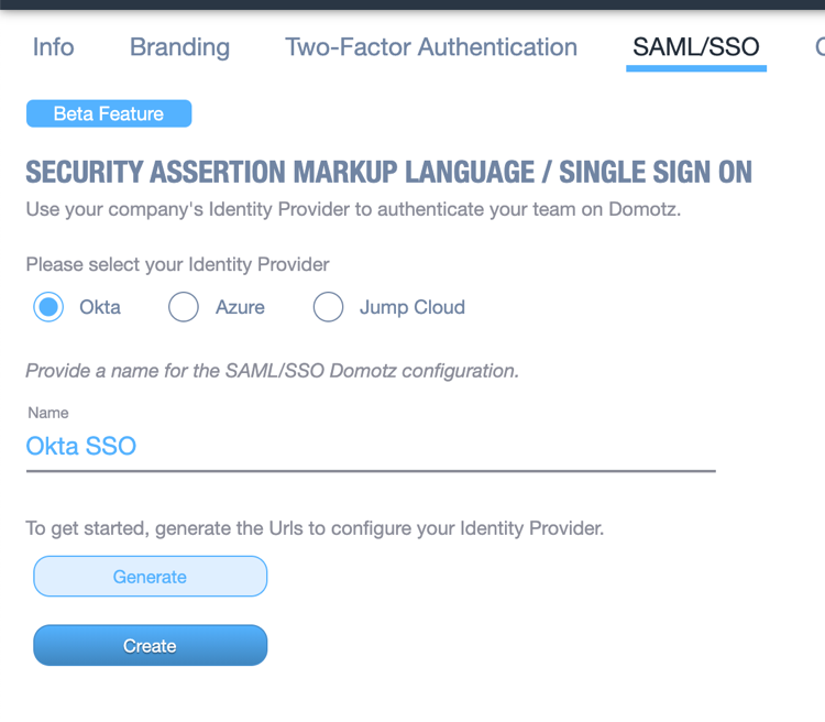 SAML/SSO Authentication screenshot 33