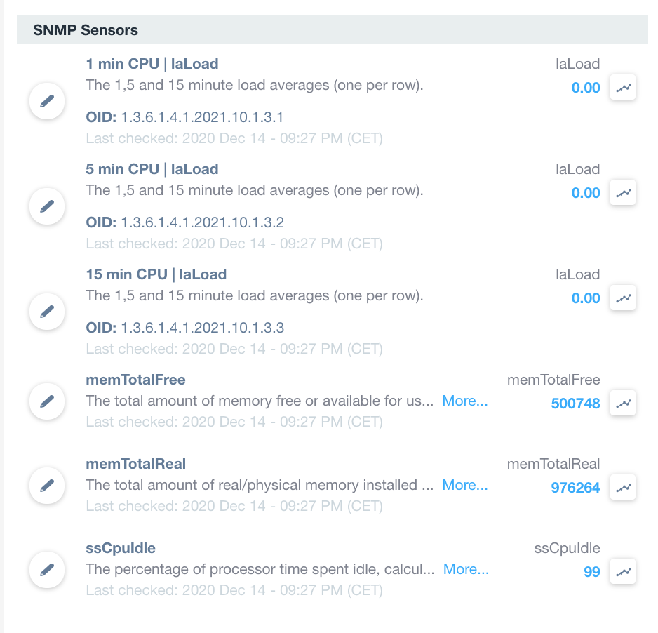 SNMP monitoring on Linux machines and MAC OS screenshot 12