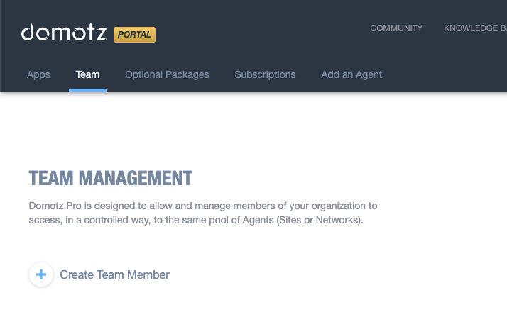 Team Management screenshot 1