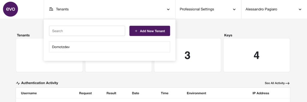 Evo Security on Domotz 2
