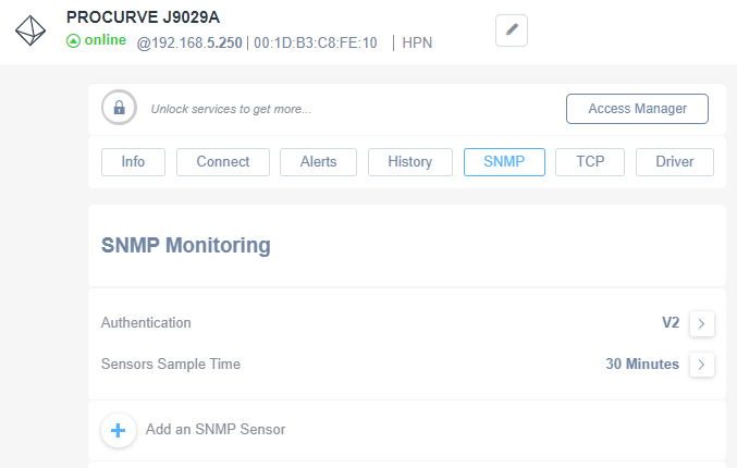 SNMP Monitoring screenshot 1