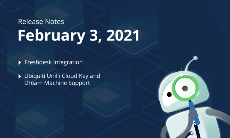 February 3rd, 2021 – Freshdesk, Fortinet, WatchGuard, Ubiquiti