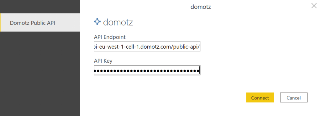 Domotz API Endpoint and API Key