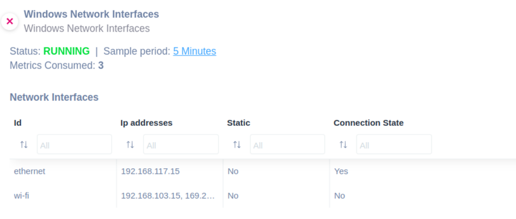 Windows Network Interfaces integration scripts