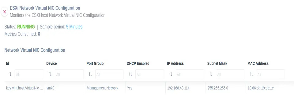 vmware esxi virtual NIC configuration script