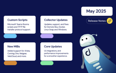 May 2025: New MIBs, Collector Enhancements, TFTP Support, and Security Updates